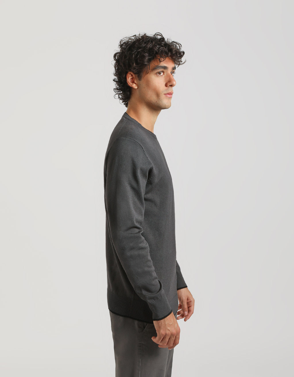 Maglia doppio collo basic