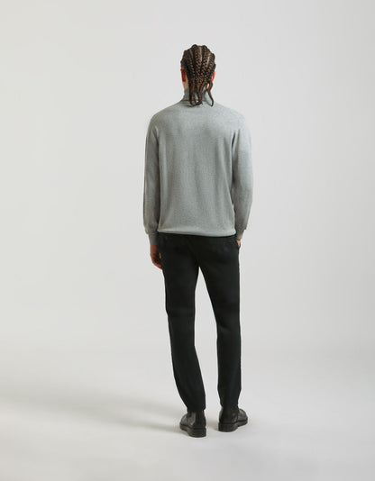 Pantaloni Chino con vita elastica