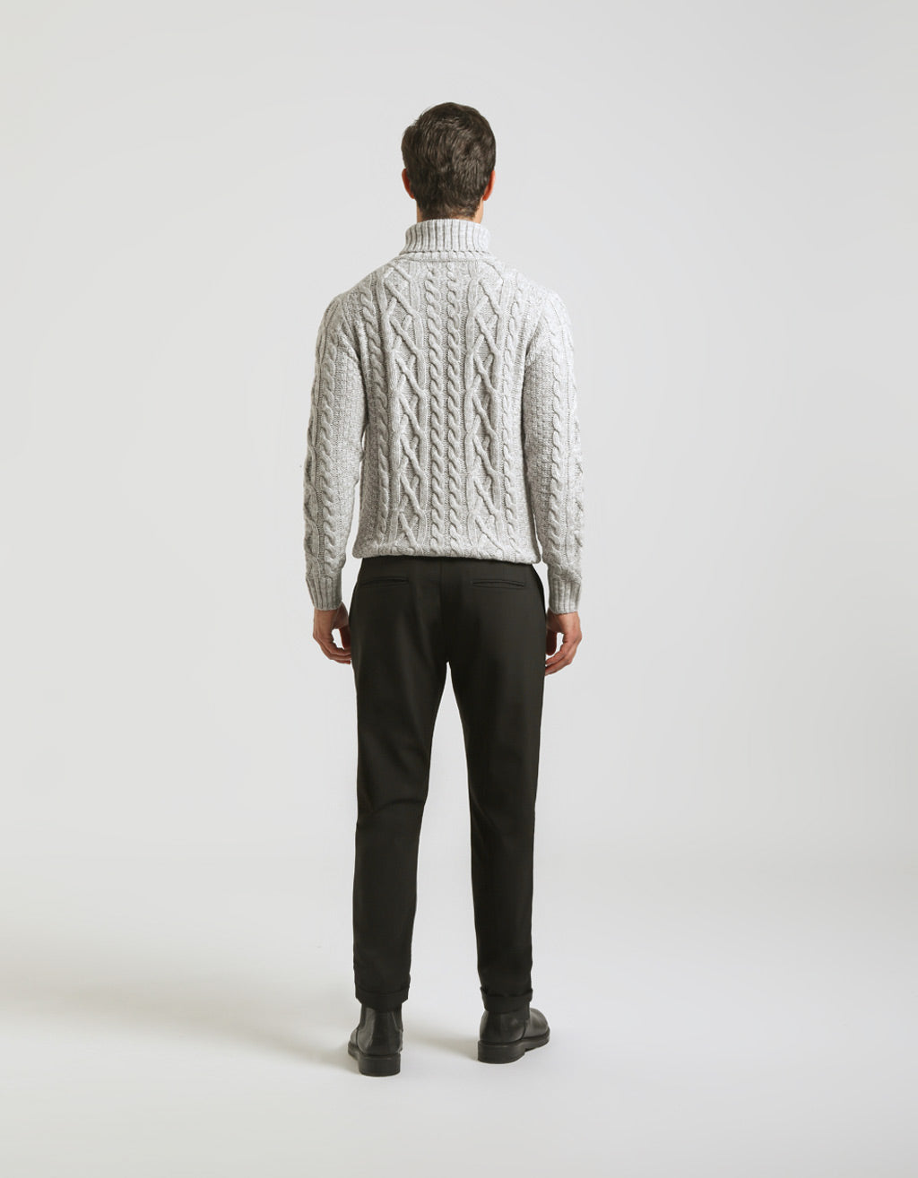 Pantaloni chino in tessuto tecnico