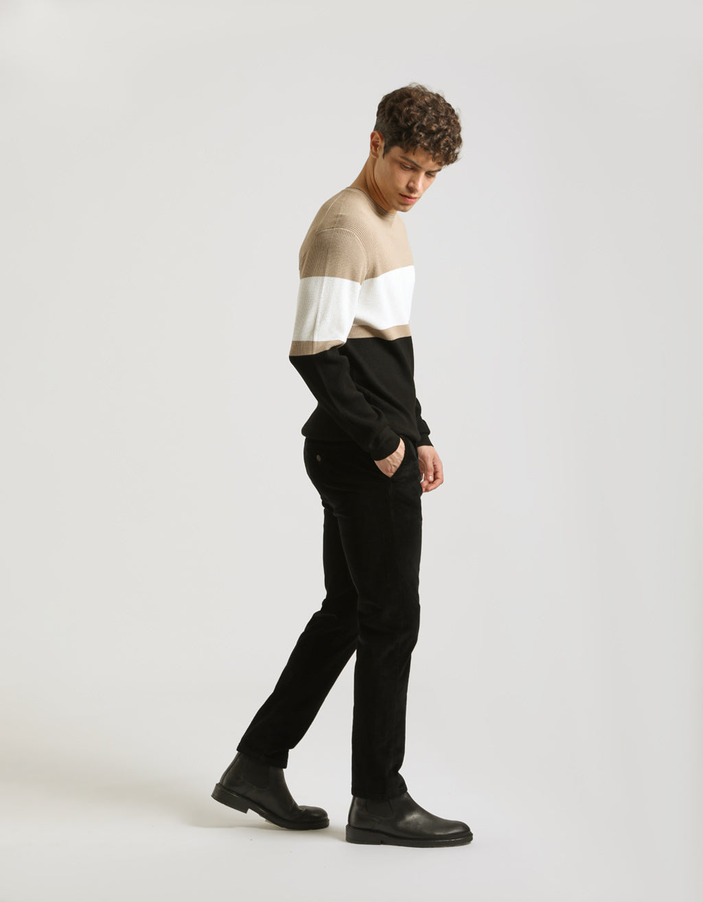 Pantaloni chino di velluto