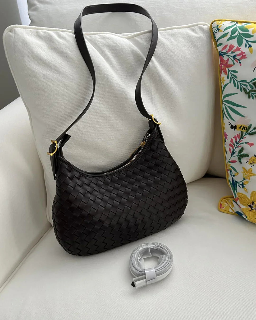 Miriam Woven Tote Bag