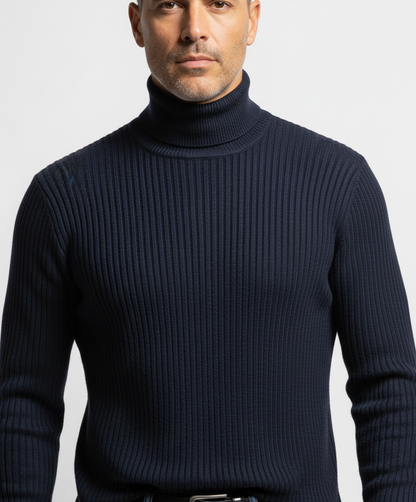 Maglione Dolcevita Essenziale in Maglia